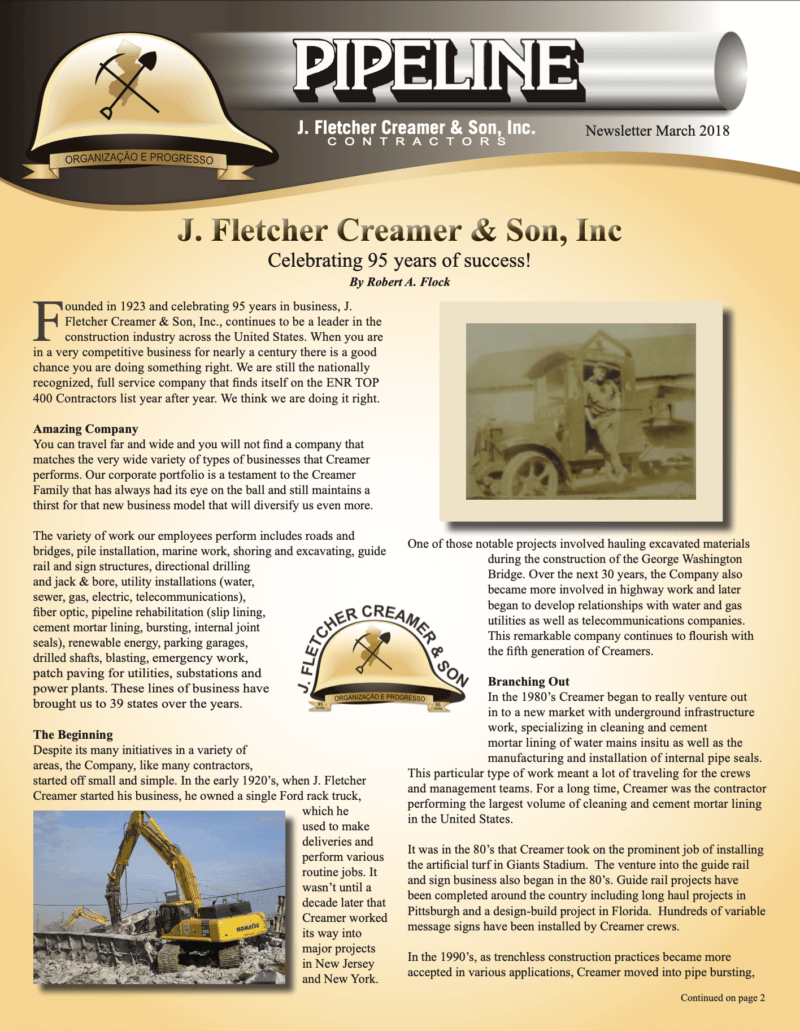 2018-03 Spring Newsletter