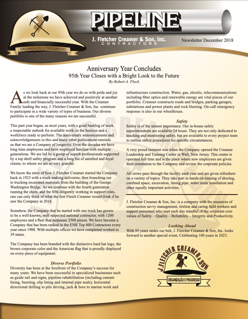 2018-12 Winter Newsletter