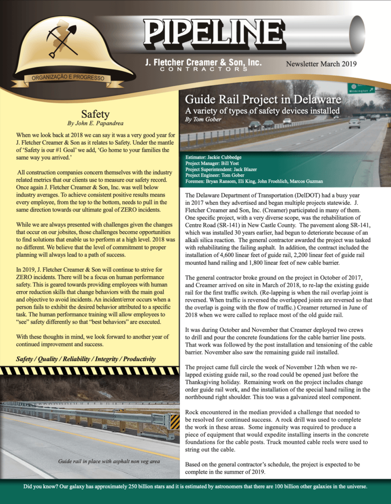 2019-03 Spring Newsletter