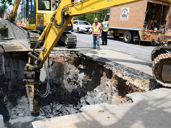 Union City Manhole & Conduit 1