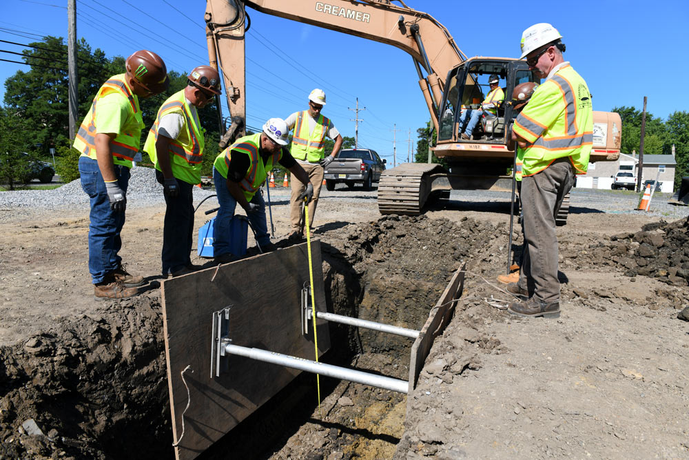 construction training at Creamer