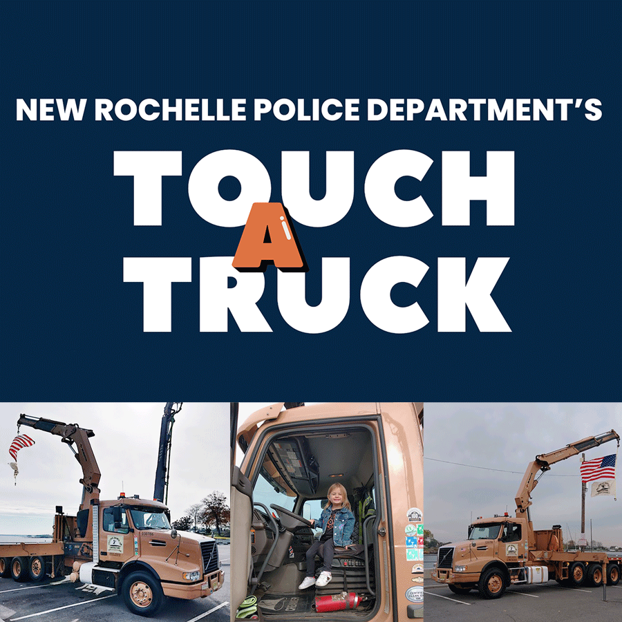 J. Fletcher Creamer Trucks are a highlight at the New Rochelle Touch a Truck event.