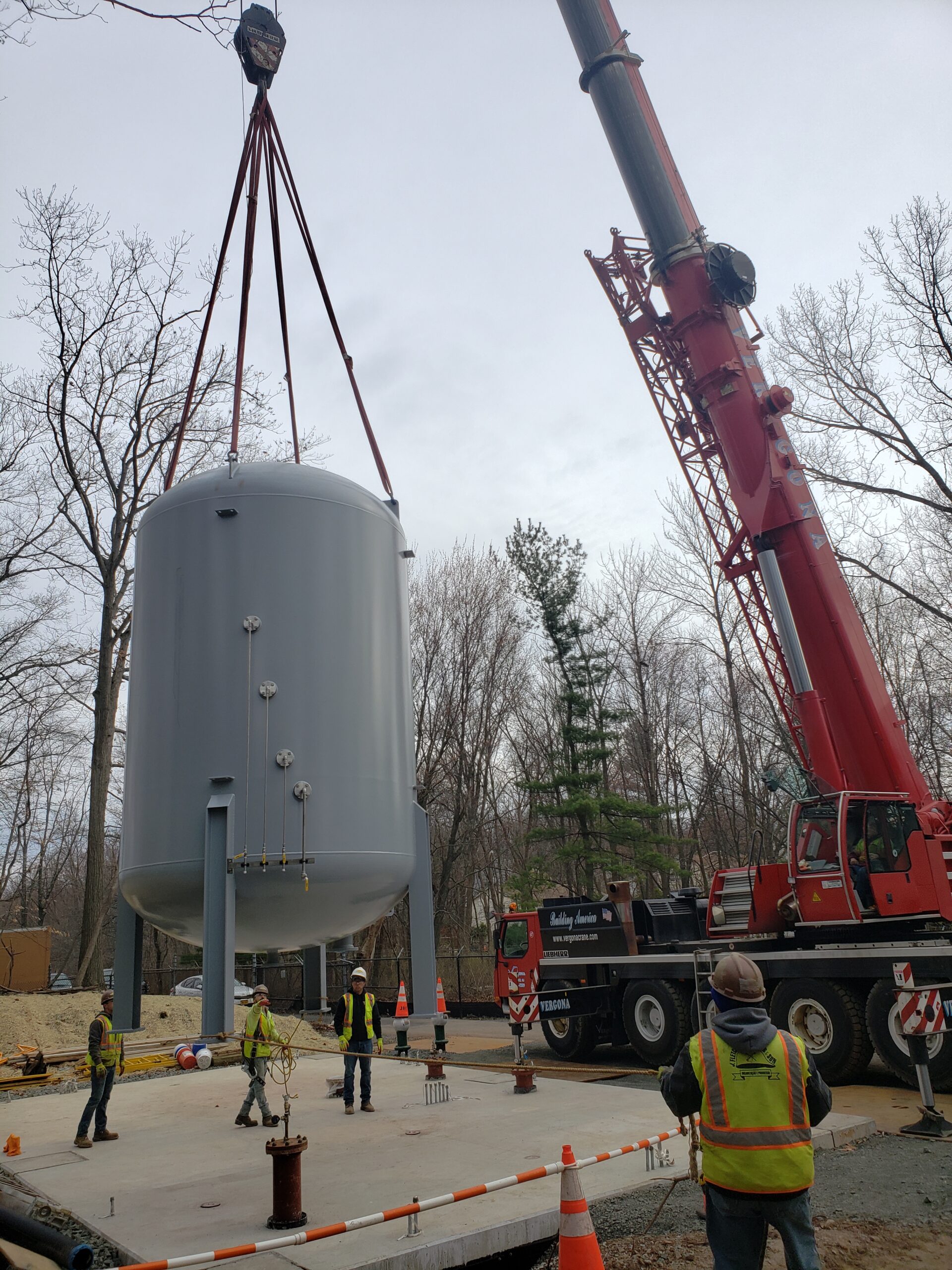 J Fletcher works for Veolia Water New York PFAS Project