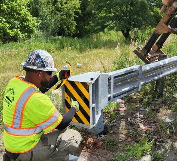 NJDOT Beam Guide Rail North Maintenance