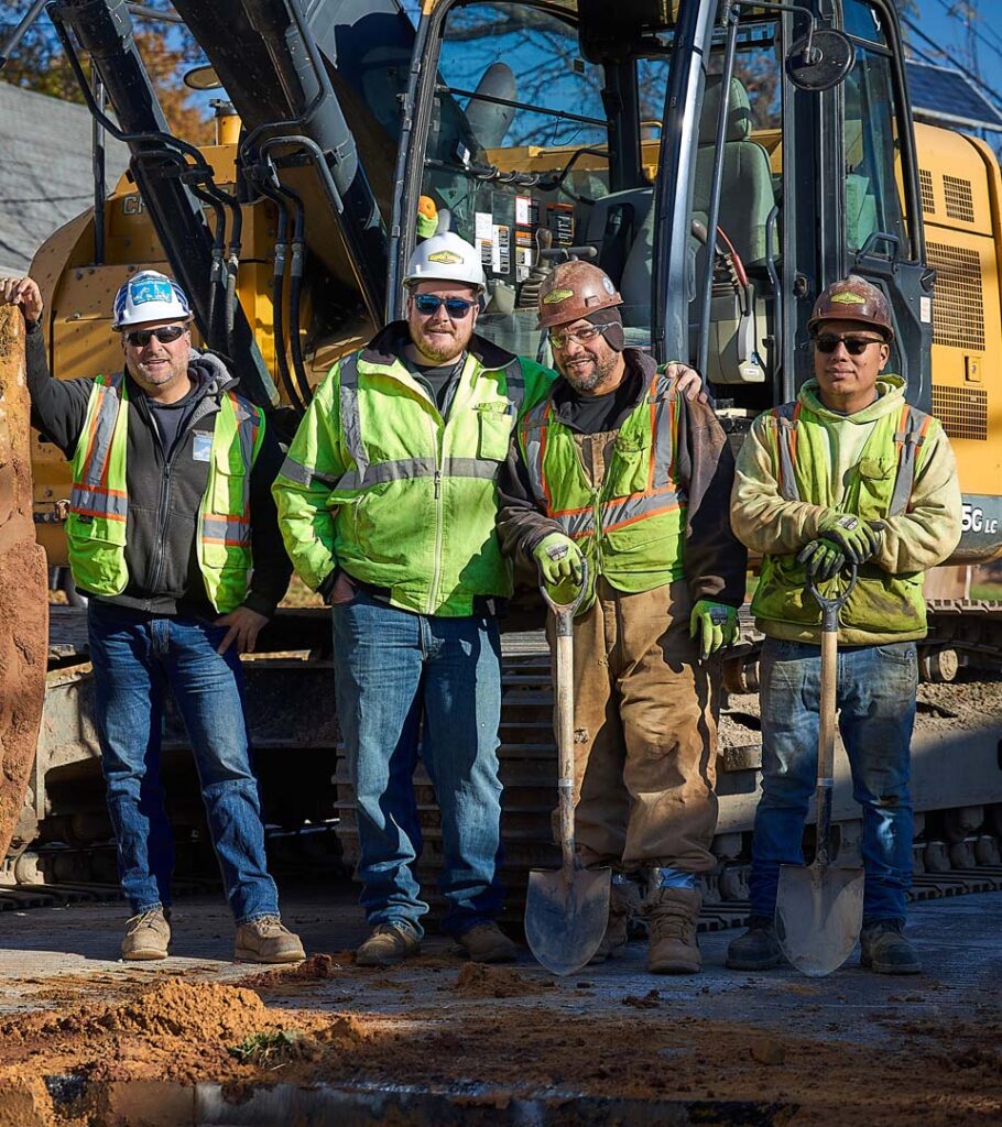 J Fletcher employees at work
