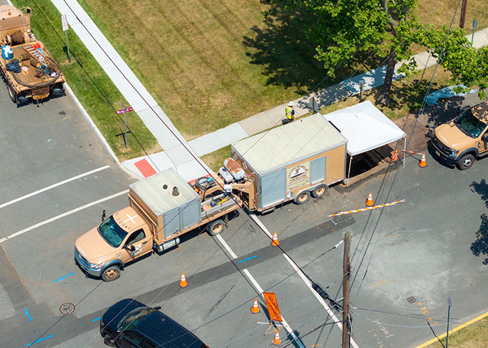 Telecom emergency response service from J Fletcher