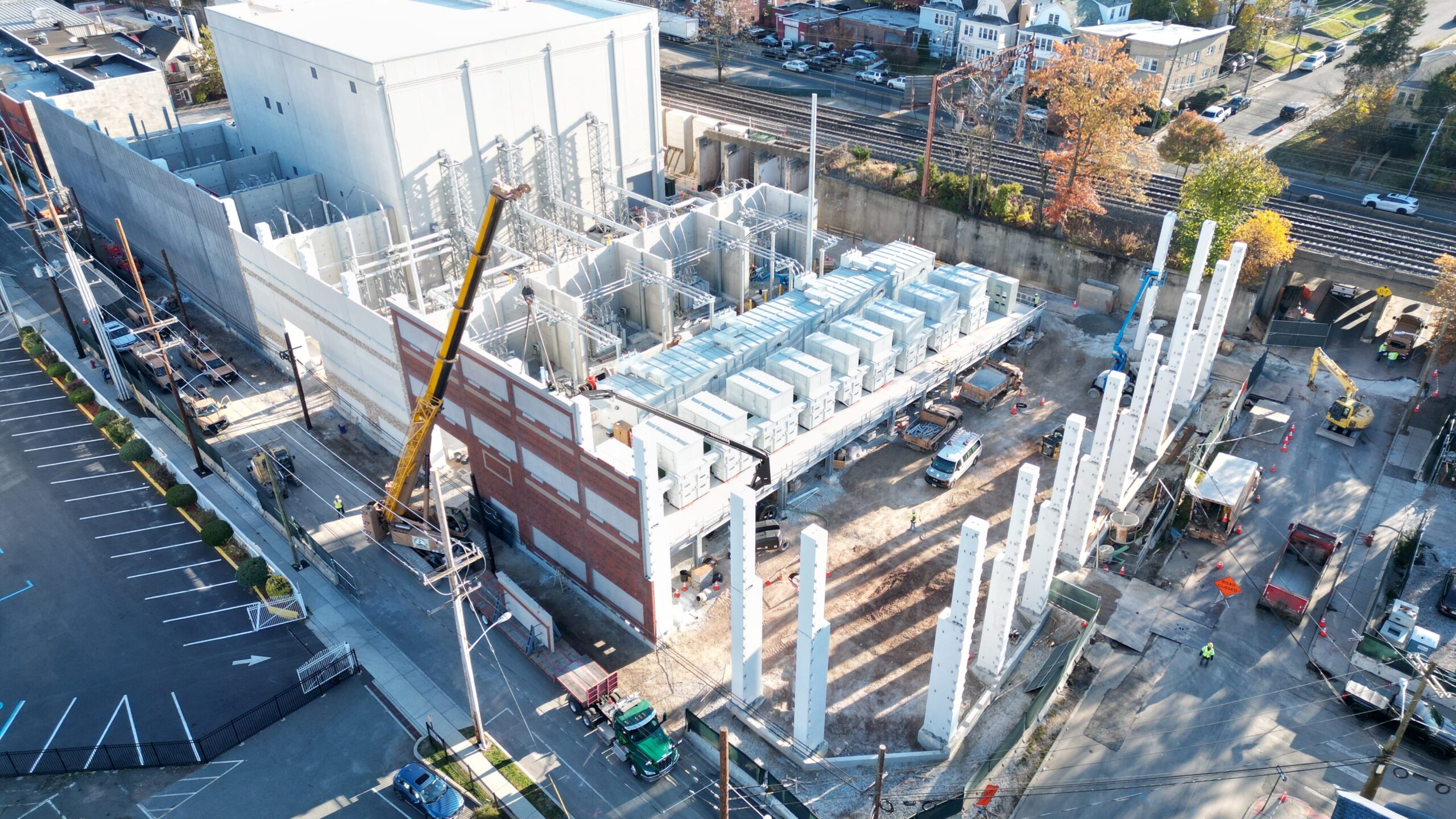 Utility Infrastructure Construction Site